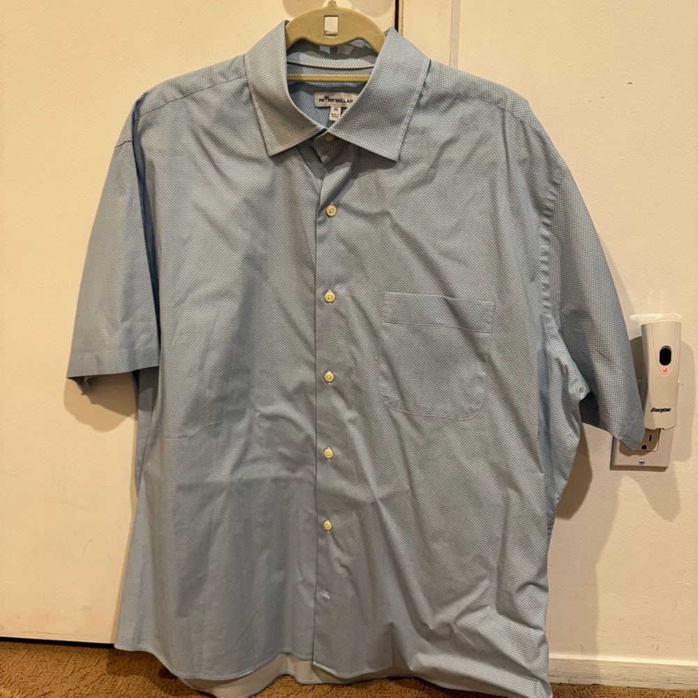 Peter Millar | Short Sleeve Button Down, XL
